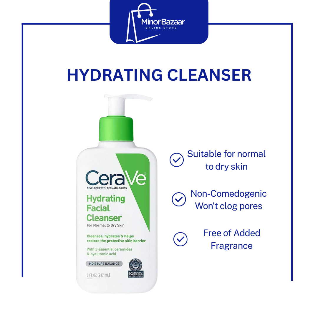 CeraVe Hydrating Facial Cleanser