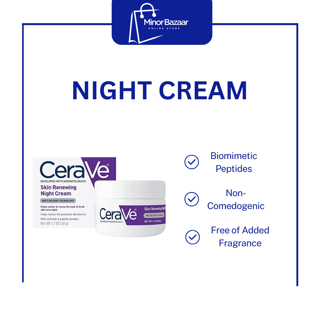 CeraVe Night Cream – Deep Repair & Overnight Glow